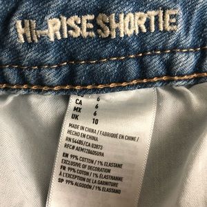 American Eagle Outfitters Shorts - American Eagle | Braided Waist. Hi-Rise Shortie American Eagle Outfitters Shorts - American Eagle | Braided Waist. Hi-Rise Shortie